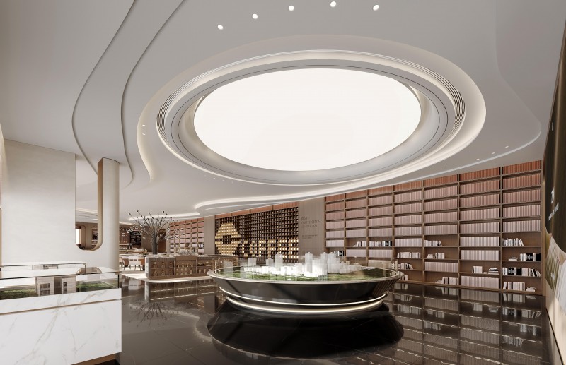 濟南君道歷山啟元售樓處